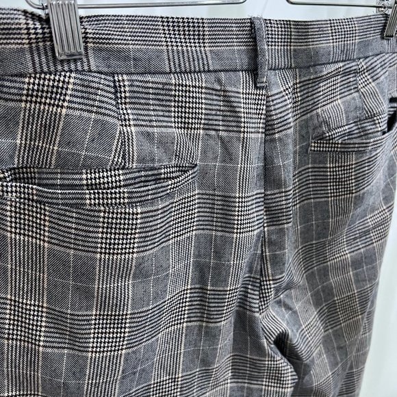 Pacsun Plaid Twill Straight Fit Formal Pants - Picture 3 of 8